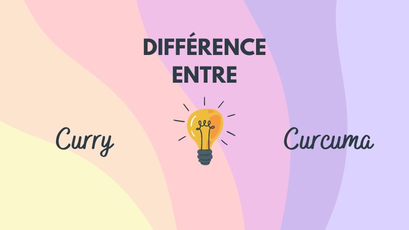 Quelle est la difference entre curry et curcuma
