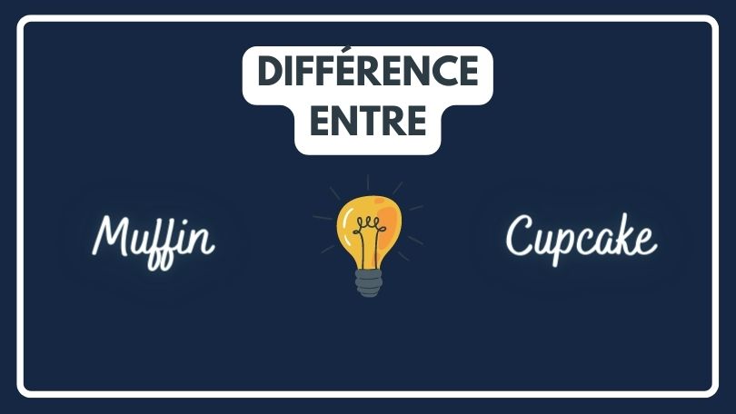 Quelle est la difference entre muffin et cupcake