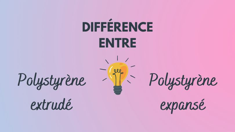 Quelle est la difference entre polystyrene extrude et expanse