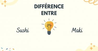 Quelle est la difference entre sushi et maki