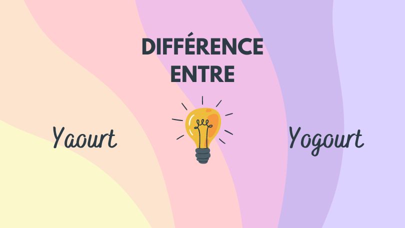 Quelle est la difference entre yaourt et yogourt